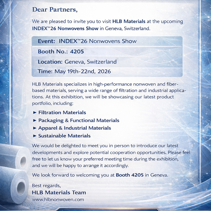 See You at INDEX™26! HLB Materials Looks Forward to Your Visit